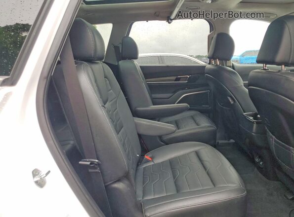 5XYP5DHC2NG316152 2022 KIA TELLURIDE Белый Вид задних сидений