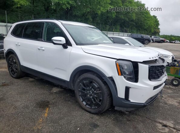 5XYP5DHC2NG316152 2022 KIA TELLURIDE Белый Передняя правая четверть