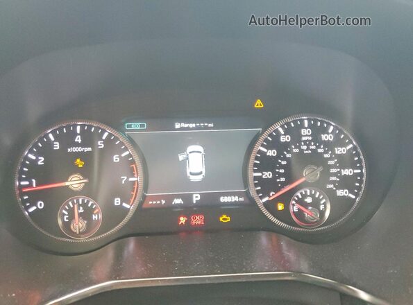 5XYP5DHC2NG316152 2022 KIA TELLURIDE Белый Вид щитка приборов