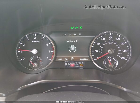 5XYP5DHC3LG025575 2020 KIA TELLURIDE Gray Հետևի նստատեղերի տեսք