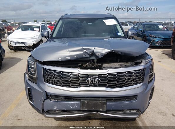 5XYP5DHC3LG025575 2020 KIA TELLURIDE Gray Դիմացի տեսք