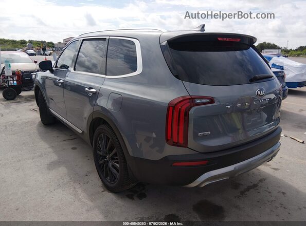 5XYP5DHC3LG025575 2020 KIA TELLURIDE Gray Հետևի ձախ