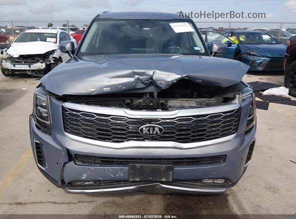 5XYP5DHC3LG025575 2020 KIA TELLURIDE Gray Սարքավորումների վահանակի տեսք