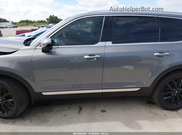 5XYP5DHC3LG025575 2020 KIA TELLURIDE Gray Սալոնի 360 աստիճան տեսք