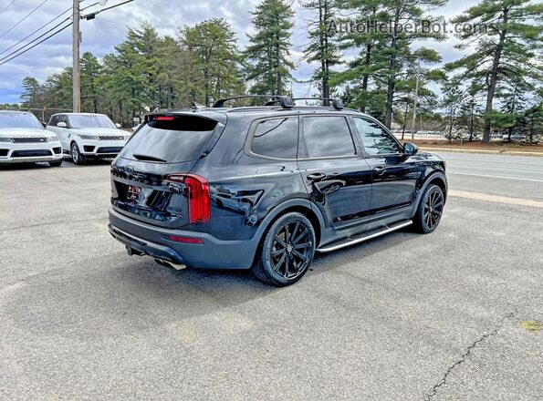 5XYP5DHC3MG161769 2021 KIA TELLURIDE Black Przód prawy