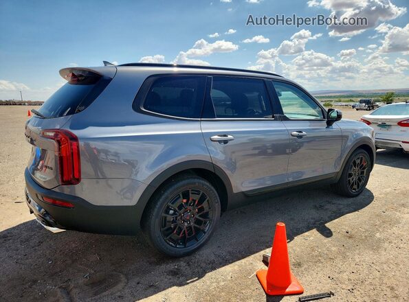 5XYP5DHC3MG163490 2021 KIA TELLURIDE Gray Rear right