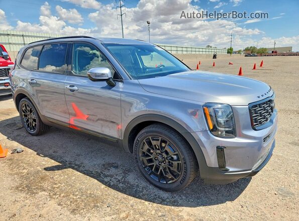 5XYP5DHC3MG163490 2021 KIA TELLURIDE Gray Front right