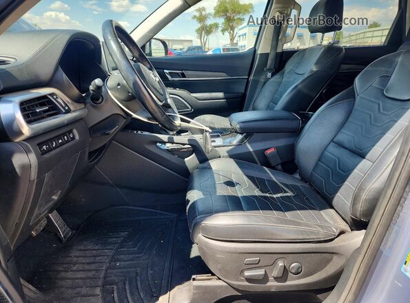 5XYP5DHC3MG163490 2021 KIA TELLURIDE Gray Front interior view