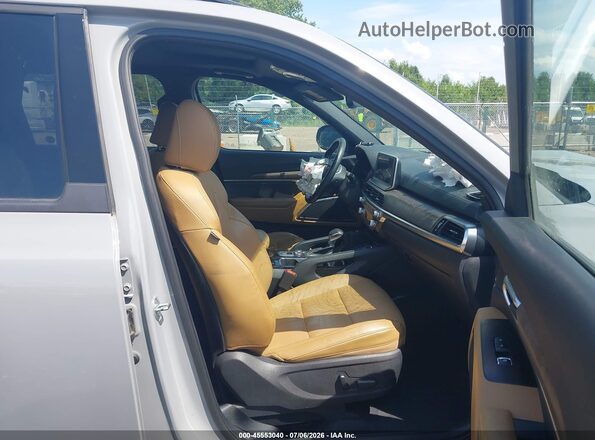 5XYP5DHC3NG230042 2022 KIA TELLURIDE Gray წინა სალონის ხედი