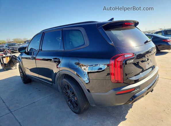5XYP5DHC3NG313678 2022 KIA TELLURIDE Black Задня ліва чверть