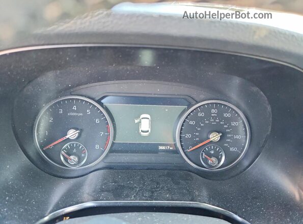 5XYP5DHC3NG313678 2022 KIA TELLURIDE Black Вид щитка приладів