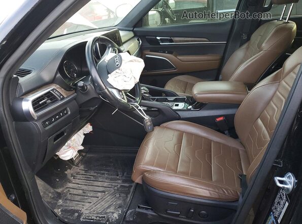 5XYP5DHC4MG149839 2021 KIA TELLURIDE Black Vista interior delantera