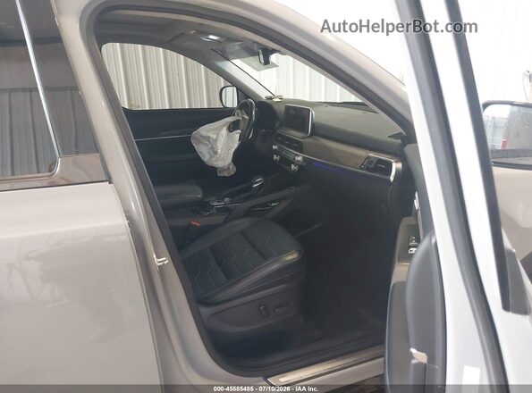 5XYP5DHC4NG203528 2022 KIA TELLURIDE Gray Вид салону спереду