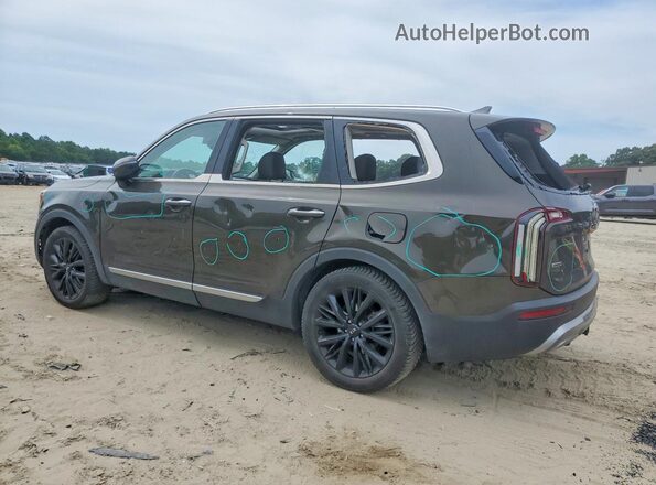 5XYP5DHC5LG088032 2020 KIA TELLURIDE Коричневый Задняя левая четверть