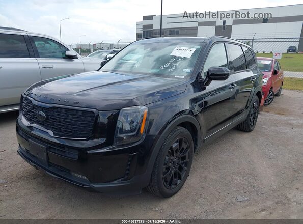 5XYP5DHC5MG140471 2021 KIA TELLURIDE Black Front left