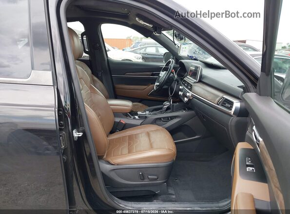 5XYP5DHC5MG140471 2021 KIA TELLURIDE Black Front interior view