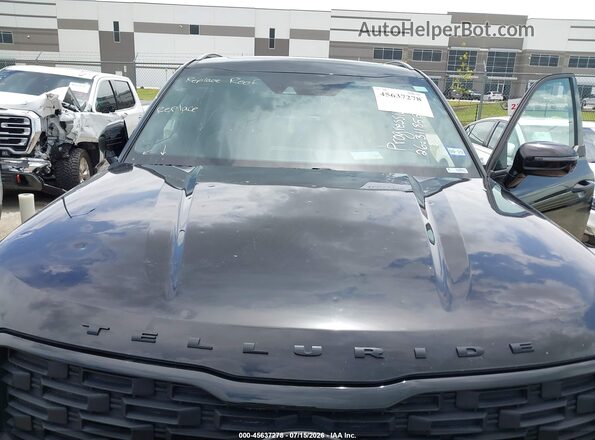 5XYP5DHC5MG140471 2021 KIA TELLURIDE Black Front view
