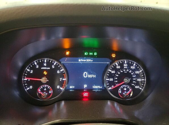 5XYP5DHC5NG204851 2022 KIA TELLURIDE White Vista del cuadro de instrumentos