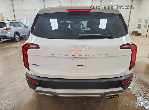 5XYP5DHC5NG204851 2022 KIA TELLURIDE White Vista trasera