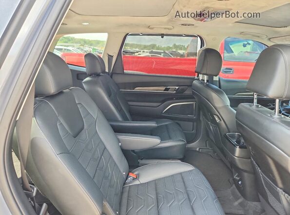 5XYP5DHC5NG270560 2022 KIA TELLURIDE Gray უკანა სალონის ხედი