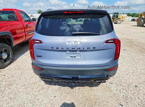 5XYP5DHC5NG270560 2022 KIA TELLURIDE Gray უკანა ხედი