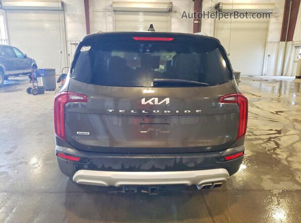 5XYP5DHC5NG271465 2022 KIA TELLURIDE Brown Vista trasera