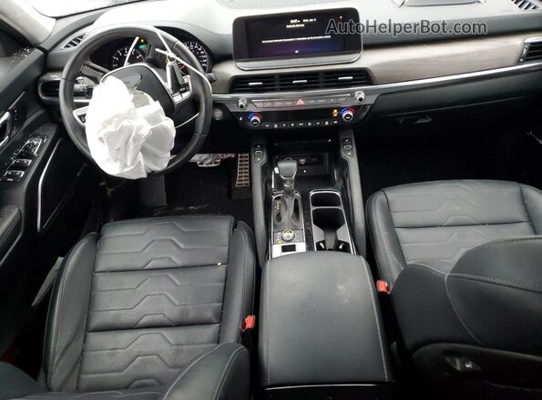 5XYP5DHC5NG298925 2022 KIA TELLURIDE Black Вид панелі приладів