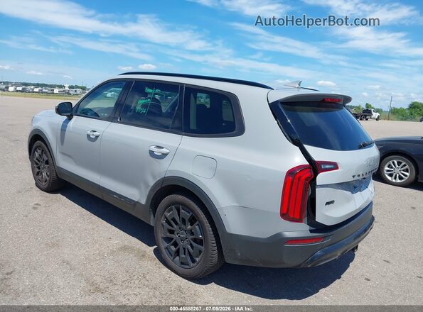 5XYP5DHC5NG302634 2022 KIA TELLURIDE Gray უკანა მარცხენა