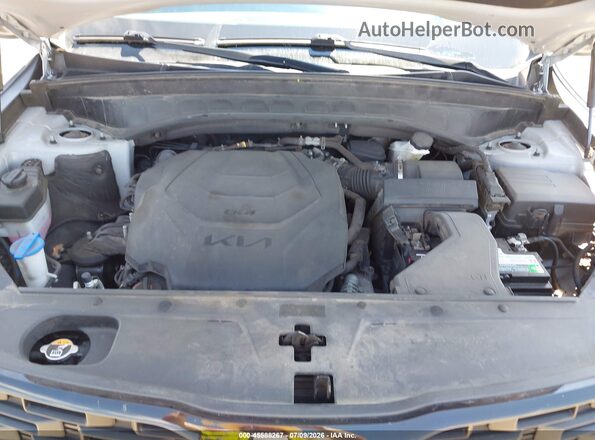 5XYP5DHC5NG302634 2022 KIA TELLURIDE Gray წინა პანელის ხედი