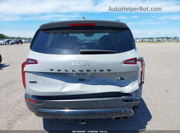 5XYP5DHC5NG302634 2022 KIA TELLURIDE Gray წინა ხედი