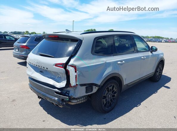 5XYP5DHC5NG302634 2022 KIA TELLURIDE Gray უკანა მარჯვენა