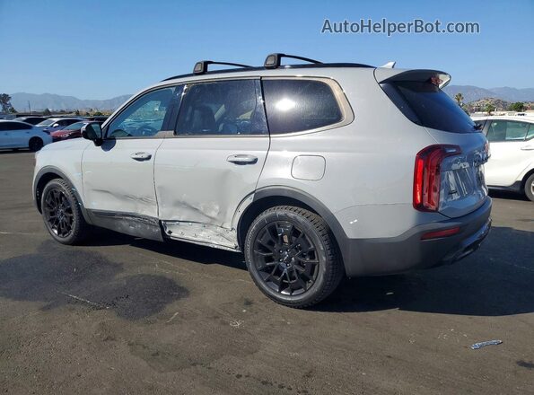 5XYP5DHC5NG309499 2022 KIA TELLURIDE Gray Հետևի ձախ