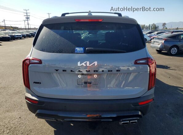 5XYP5DHC5NG309499 2022 KIA TELLURIDE Gray Հետևի տեսք