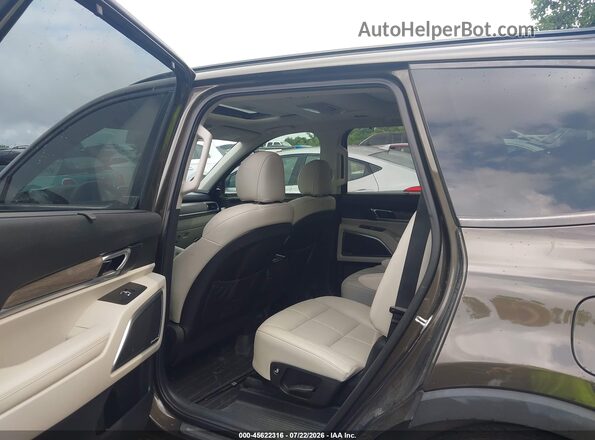 5XYP5DHC6MG126711 2021 KIA TELLURIDE Brown Widok naklejki z numerem VIN