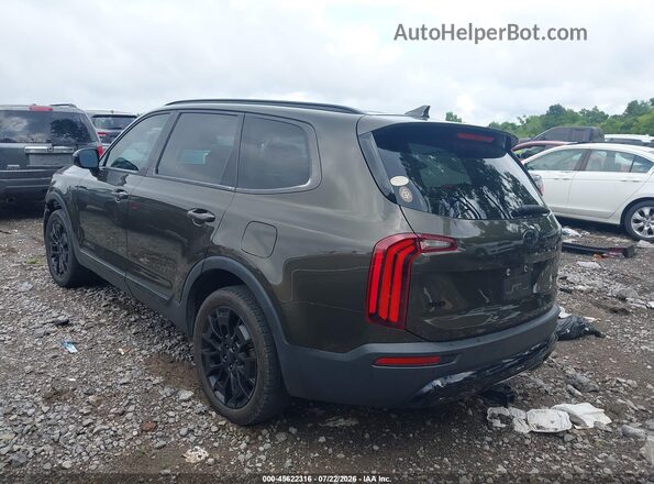 5XYP5DHC6MG126711 2021 KIA TELLURIDE Brown Widok wnętrza 360 stopni