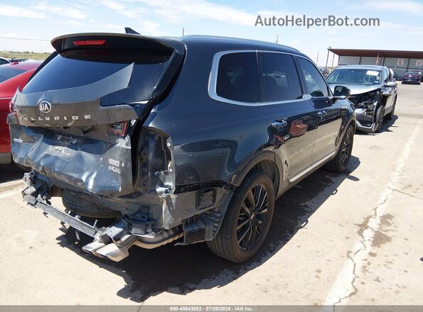 5XYP5DHC6MG141810 2021 KIA TELLURIDE Gray Задня права чверть