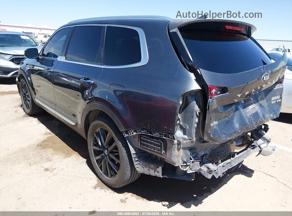 5XYP5DHC6MG141810 2021 KIA TELLURIDE Gray Задня ліва чверть