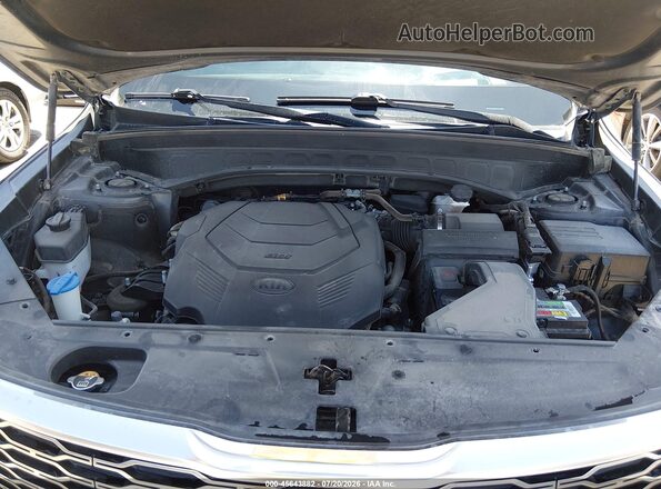 5XYP5DHC6MG141810 2021 KIA TELLURIDE Gray Вид ззаду