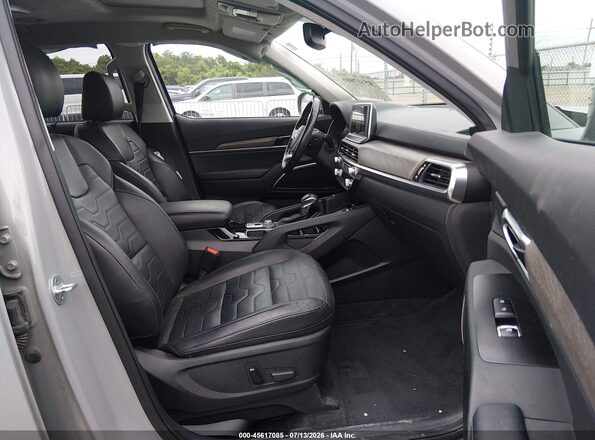 5XYP5DHC6MG149776 2021 KIA TELLURIDE Gray Vista interior delantera