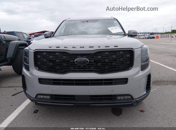 5XYP5DHC6MG149776 2021 KIA TELLURIDE Gray Vista del cuadro de instrumentos