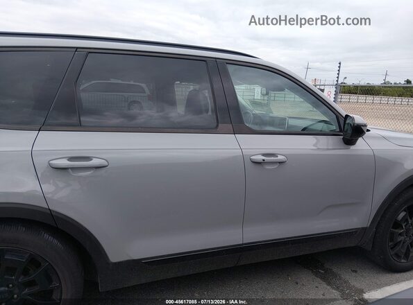 5XYP5DHC6MG149776 2021 KIA TELLURIDE Gray Vista interior trasera