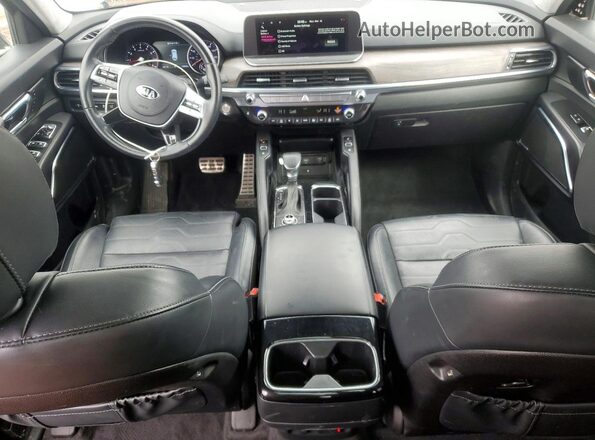 5XYP5DHC6MG189632 2021 KIA TELLURIDE Серый Вид панели приборов