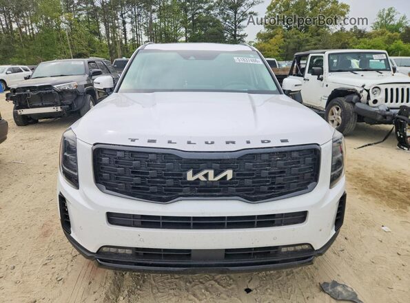 5XYP5DHC6NG309754 2022 KIA TELLURIDE White წინა ხედი