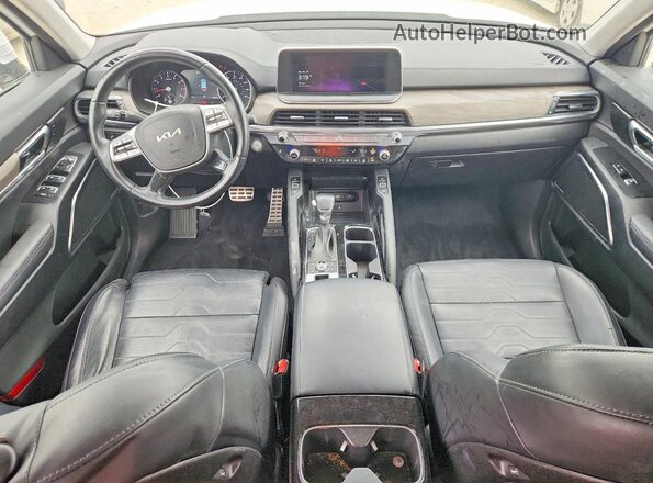 5XYP5DHC6NG309754 2022 KIA TELLURIDE White წინა პანელის ხედი