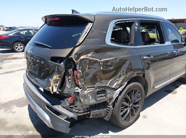 5XYP5DHC7LG062886 2020 KIA TELLURIDE Brown Widok z przodu