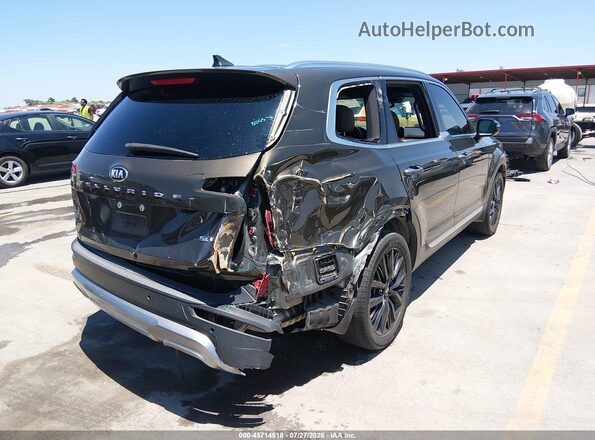 5XYP5DHC7LG062886 2020 KIA TELLURIDE Brown Tył prawy
