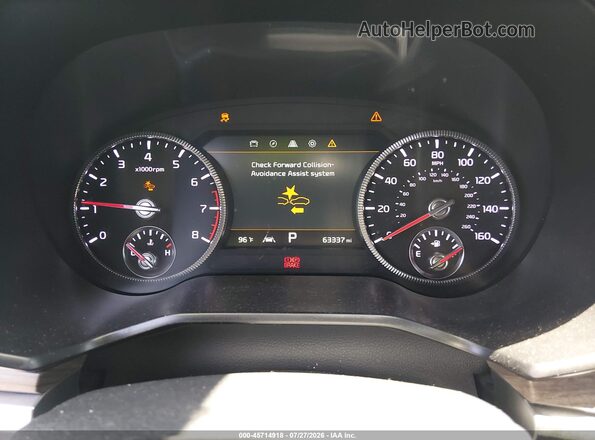 5XYP5DHC7LG062886 2020 KIA TELLURIDE Brown Widok tylnych siedzeń