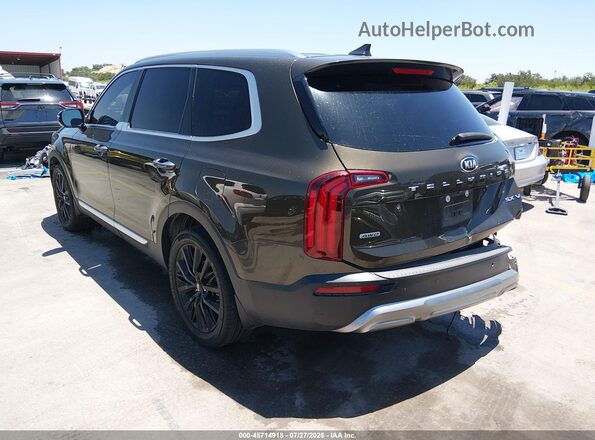 5XYP5DHC7LG062886 2020 KIA TELLURIDE Brown Tył lewy
