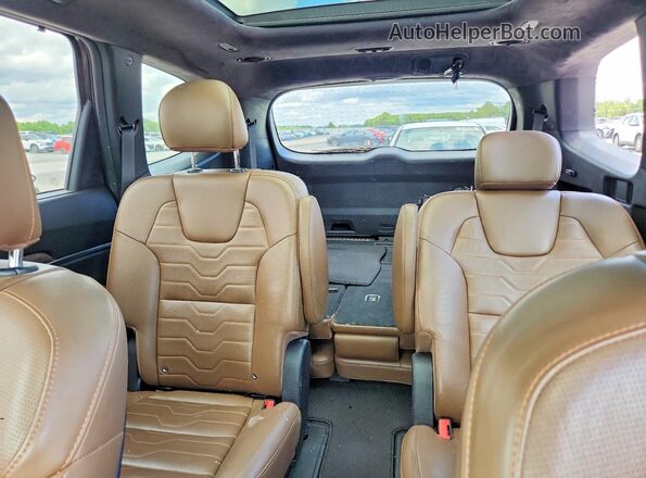 5XYP5DHC7LG064301 2020 KIA TELLURIDE Green Հետևի նստատեղերի տեսք