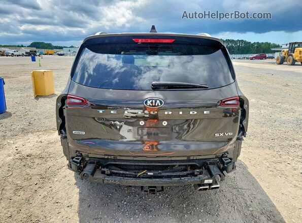 5XYP5DHC7LG064301 2020 KIA TELLURIDE Green Հետևի տեսք